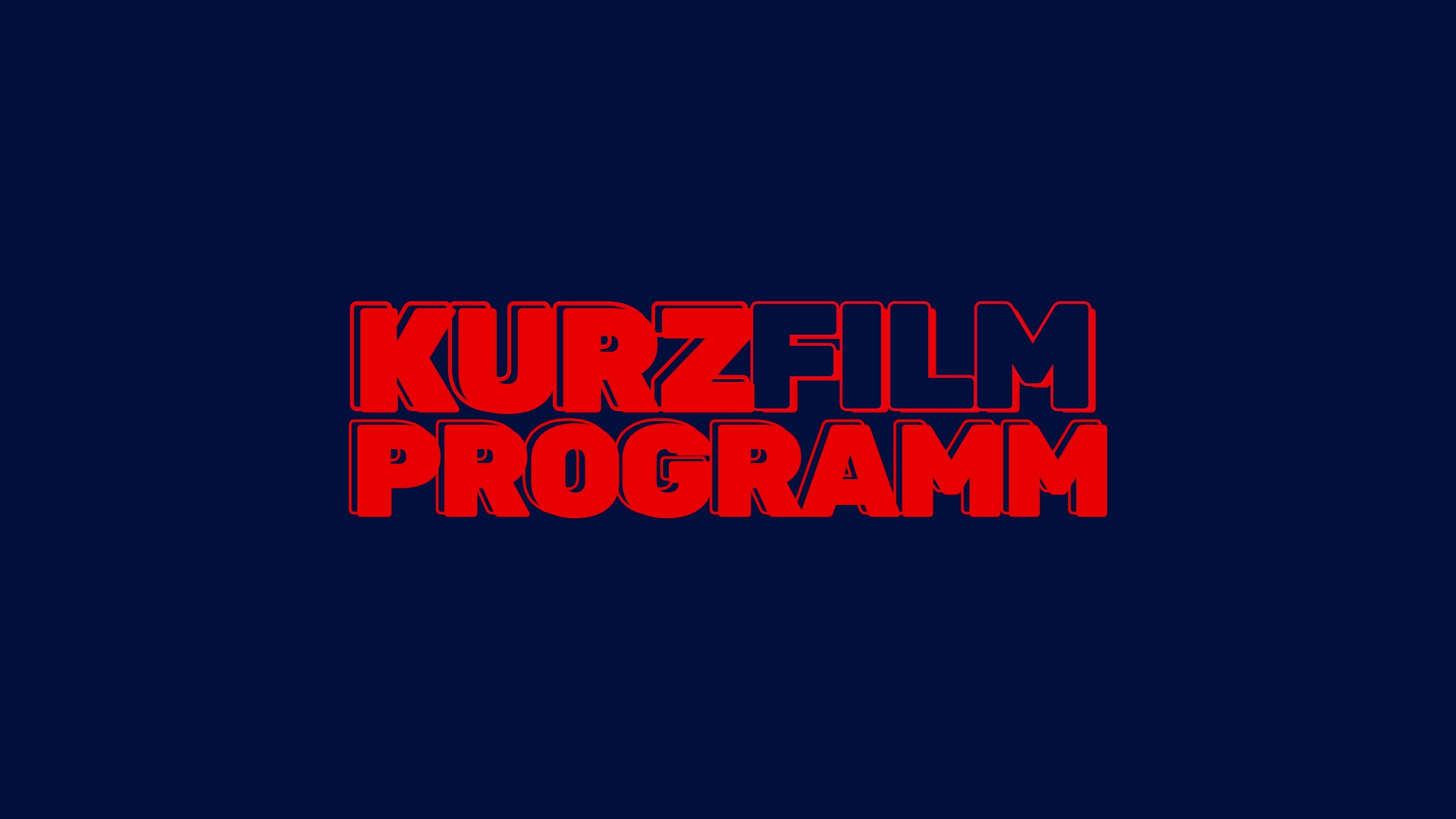Kurzfilmprogramm FFKB 2026 (Visual Festival) Kurzfilmprogramm